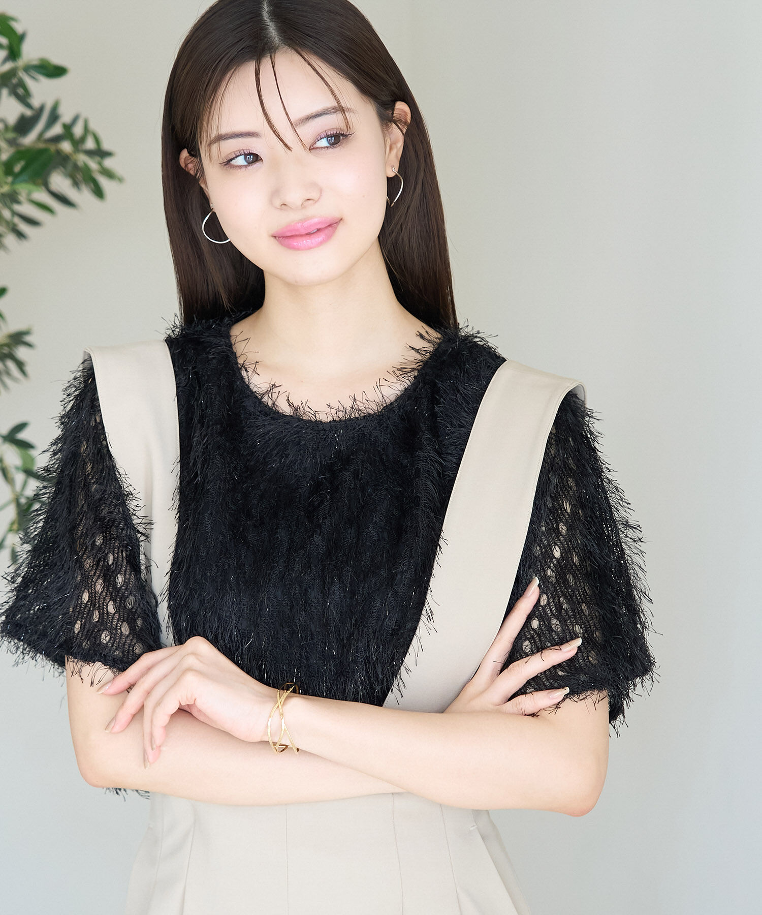 Rope&rsquo;Picnic「フリンジカットトップス」|Tシャツ・カットソー|