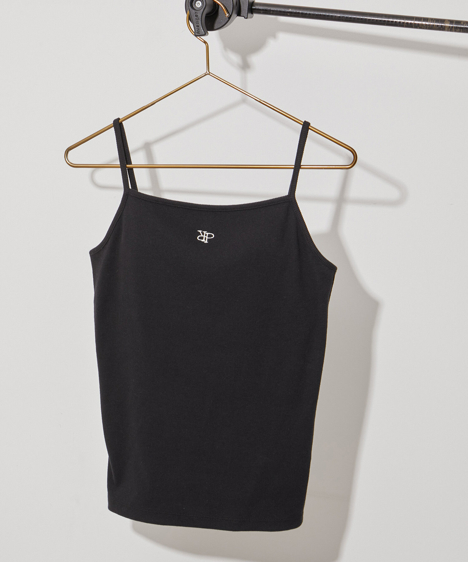 ROPE' PICNIC R「ロゴ刺繍入りカップ付きキャミソール」|キャミソール|ブラック(01)