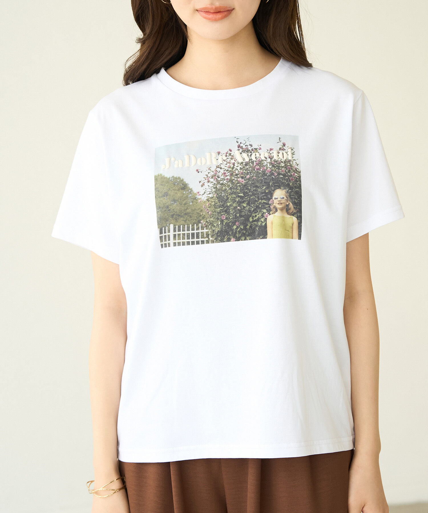 Rope&rsquo;Picnic「RENU/ロゴ&フォトTシャツ」|Tシャツ・カットソー|