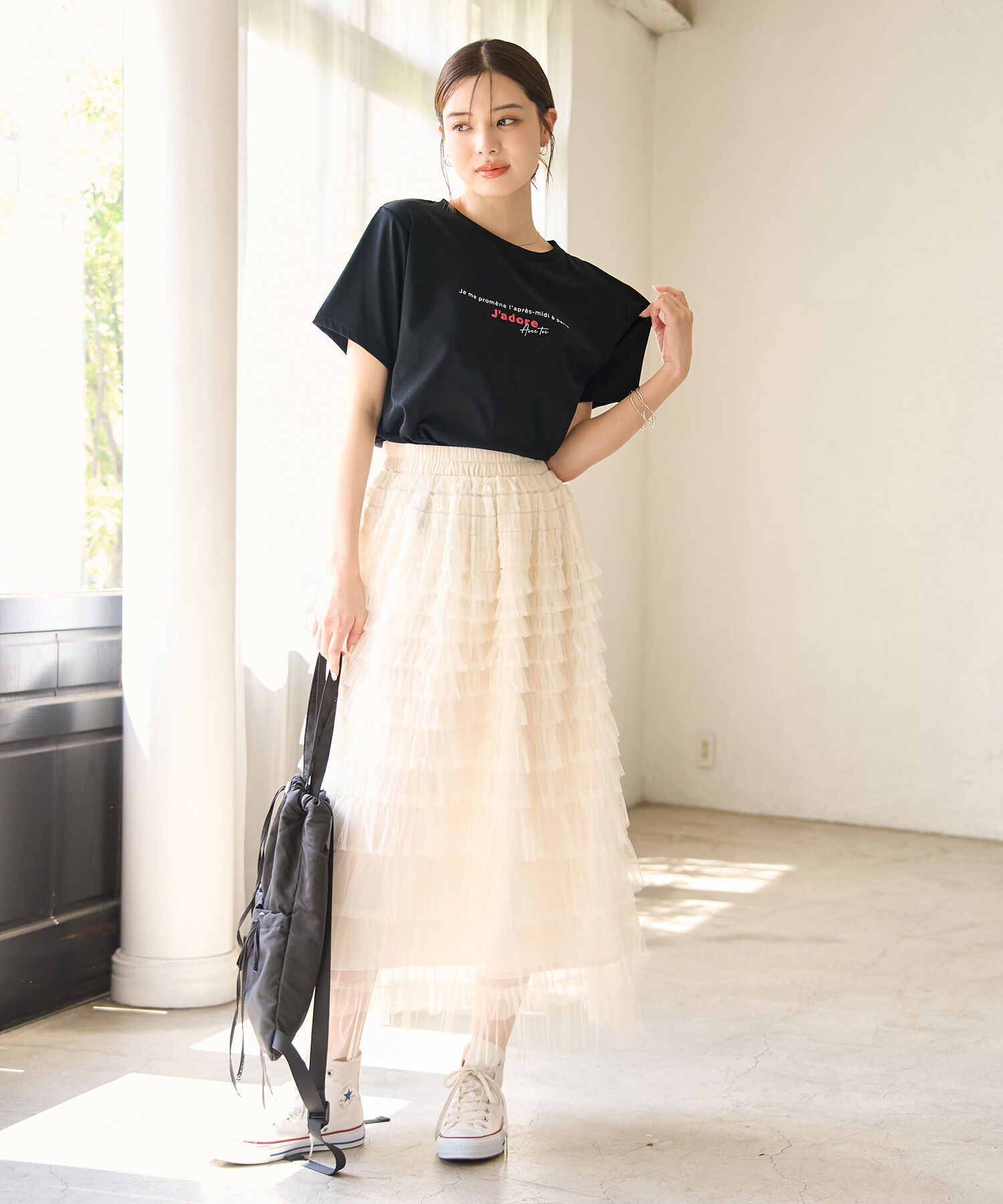 Rope&rsquo;Picnic「RENU/ロゴ&フォトTシャツ」|Tシャツ・カットソー|