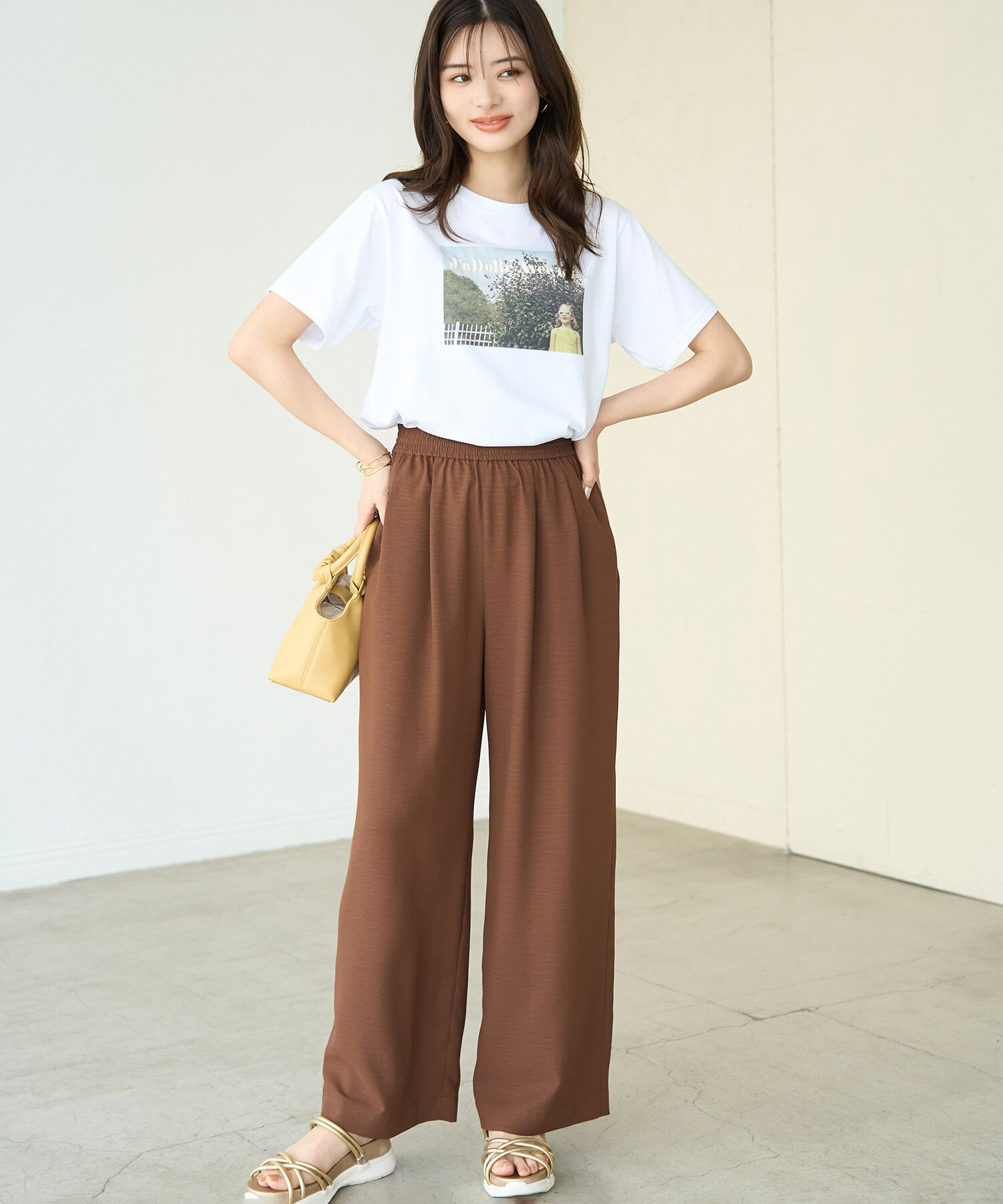 Rope&rsquo;Picnic「RENU/ロゴ&フォトTシャツ」|Tシャツ・カットソー|