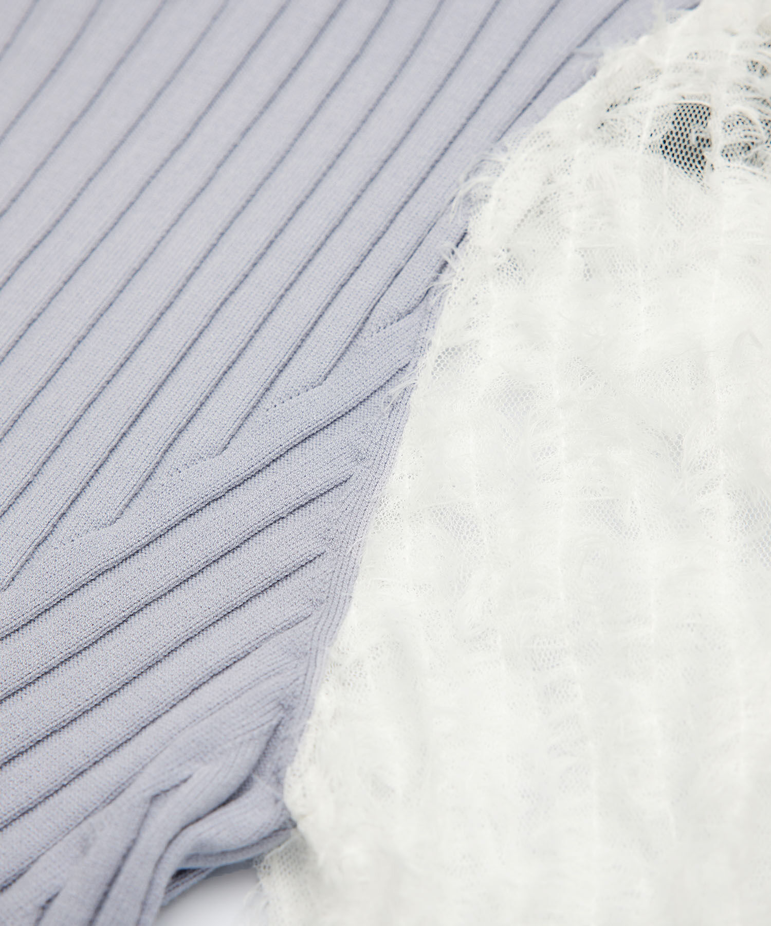 Rope&rsquo;Picnic「袖レースニットプルオーバー」|ニット・セーター|