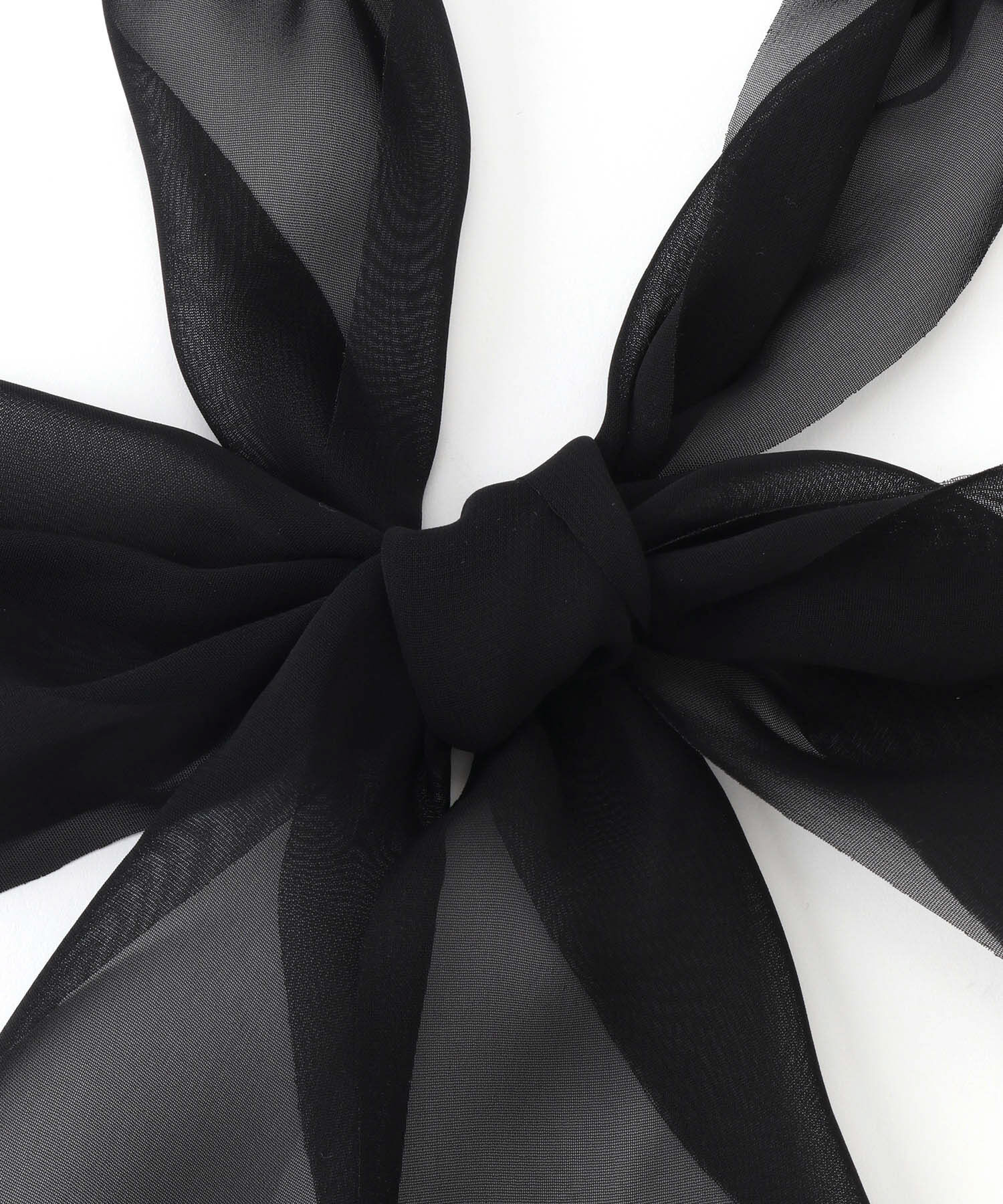 ROPE PICNIC PASSAGE「オーガンジーチュールリボンネックレス」|ネックレス|