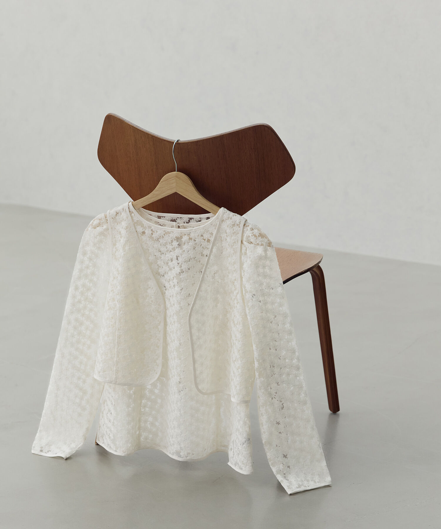 Rope&rsquo;Picnic「フラワーレースブラウス」|シャツ・ブラウス|キナリ(16)