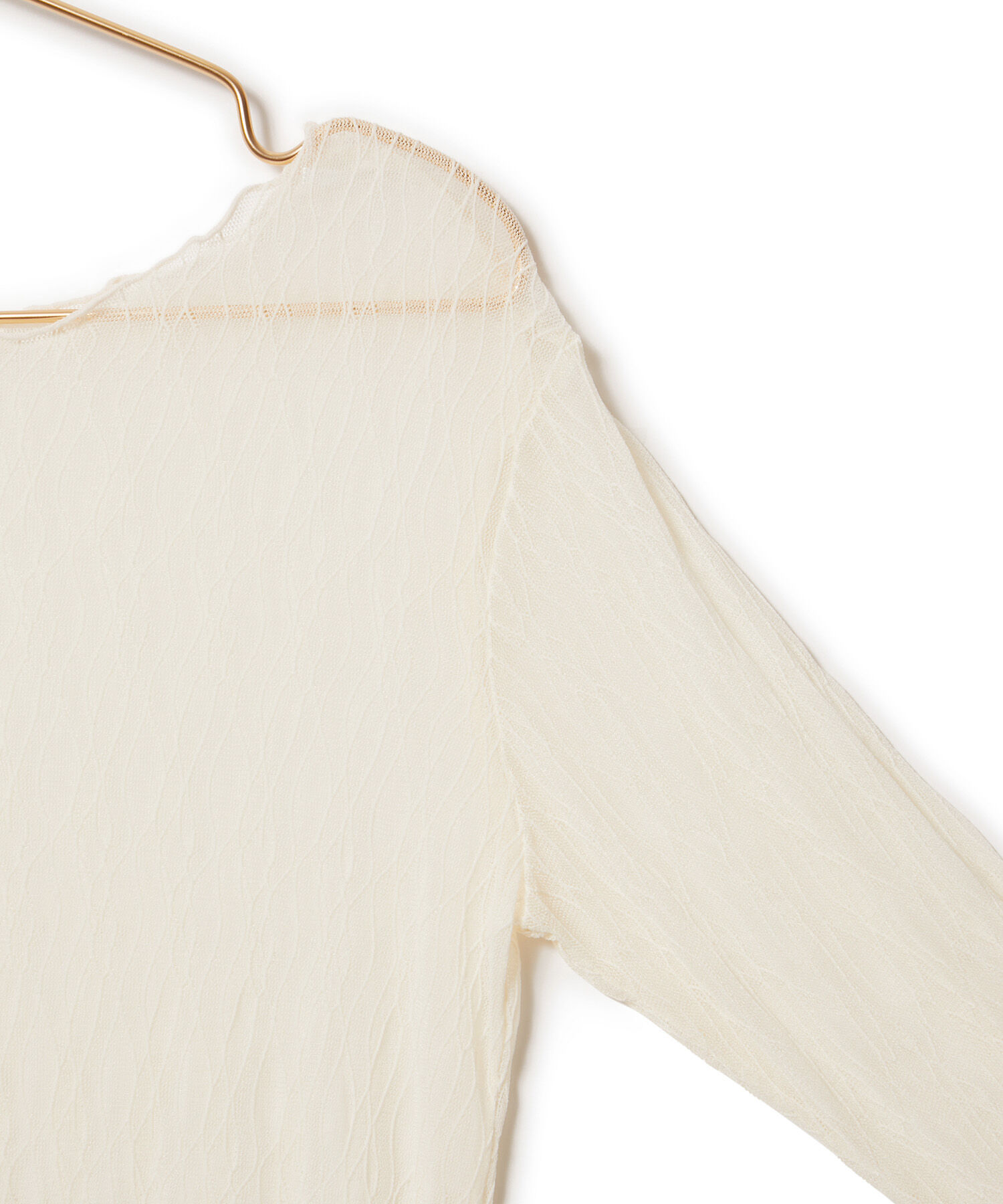 Rope&rsquo;Picnic「シアージャガードトップス」|Tシャツ・カットソー|