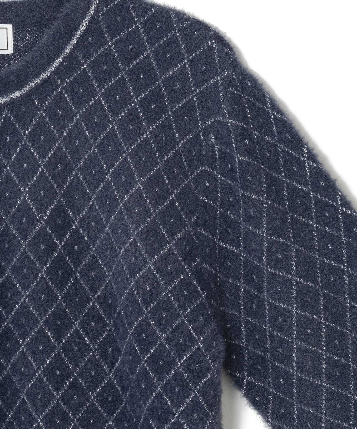 Rope&rsquo;Picnic「金ボタンフェザーラメニットカーディガン」|カーディガン|