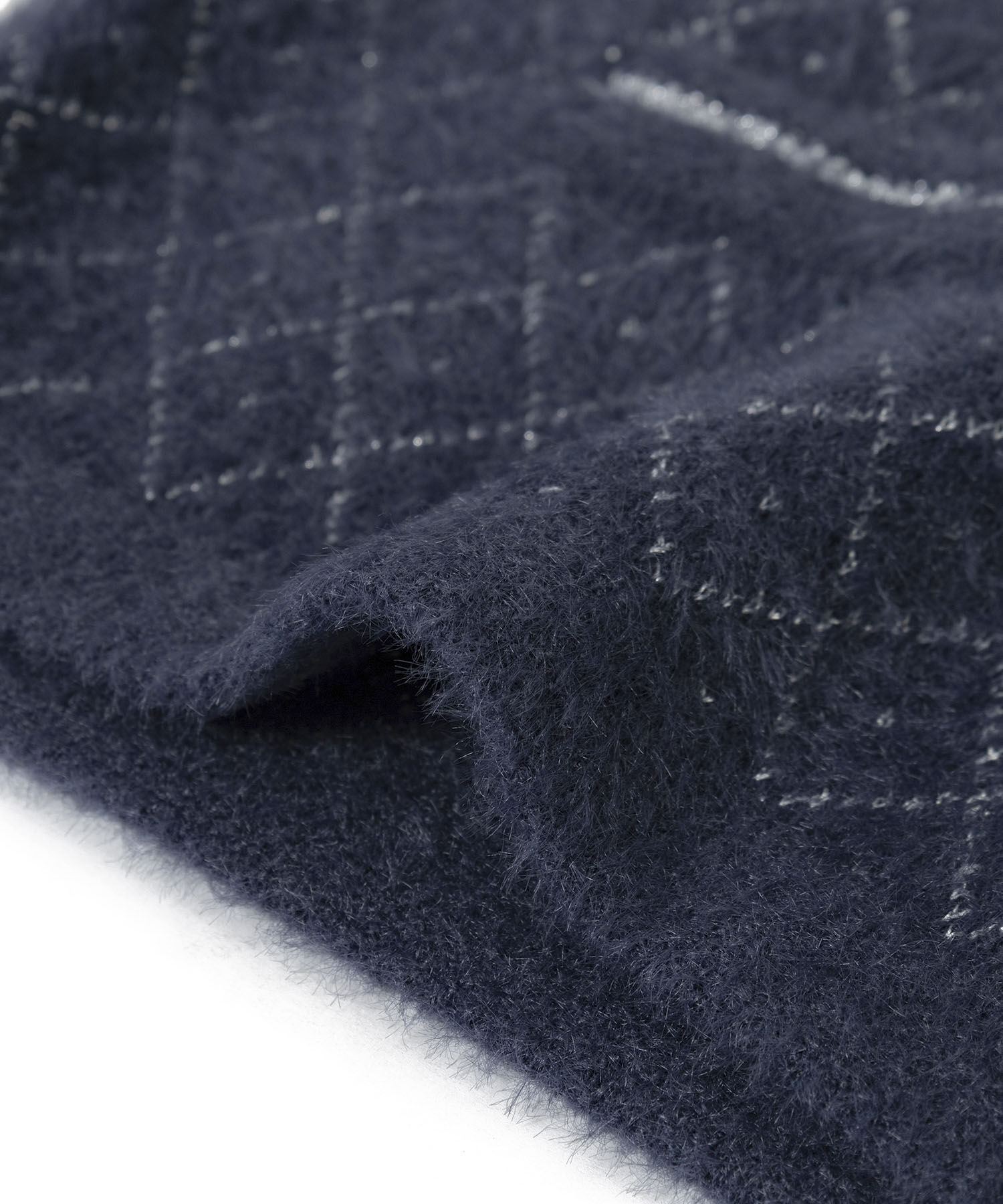 Rope&rsquo;Picnic「金ボタンフェザーラメニットカーディガン」|カーディガン|