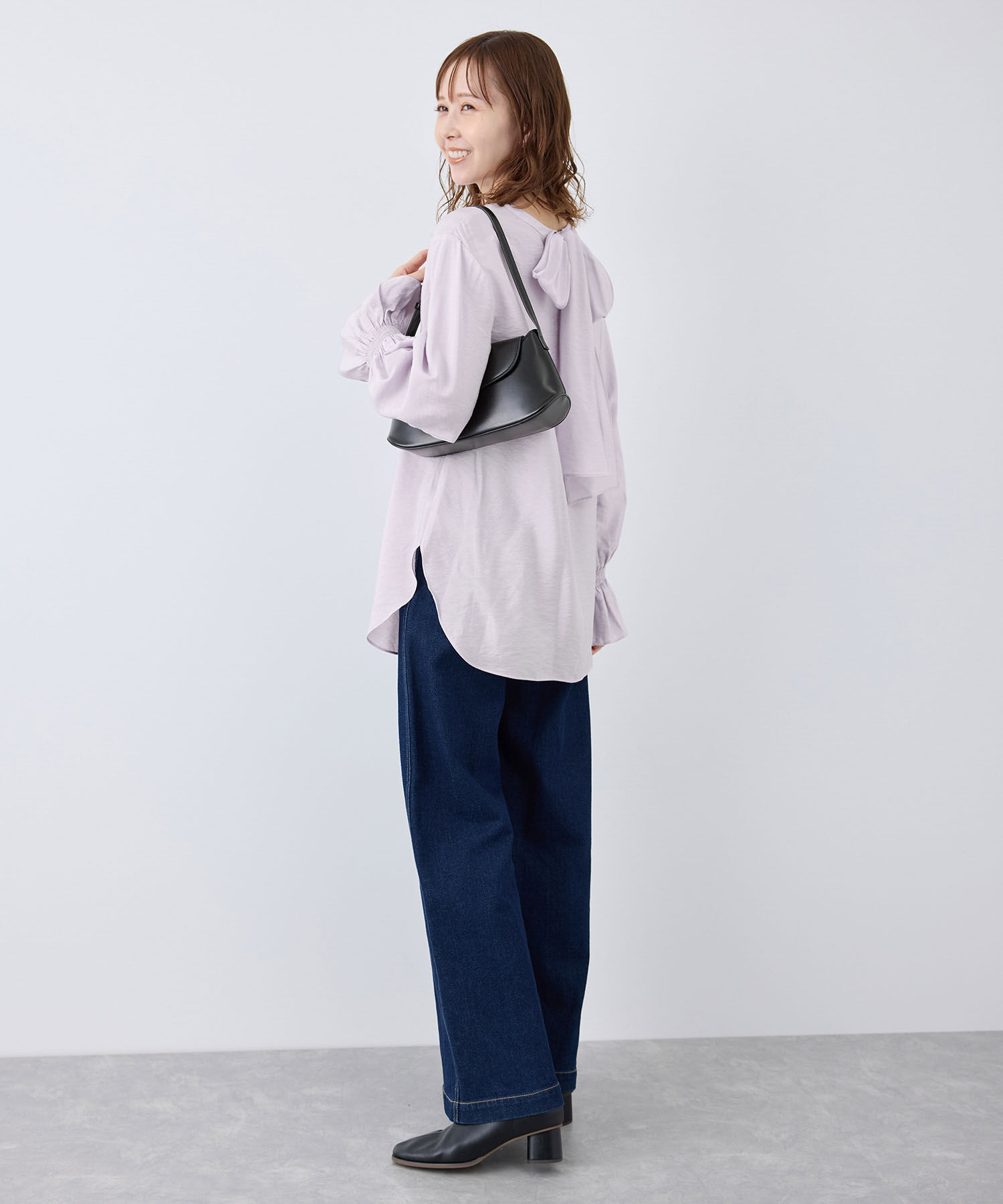 Rope&rsquo;Picnic「前後2WAY/BIGリボンブラウス」|シャツ・ブラウス|