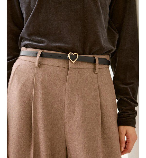 ROPE PICNIC PASSAGE「15mmハートバックルベルト」|ベルト|