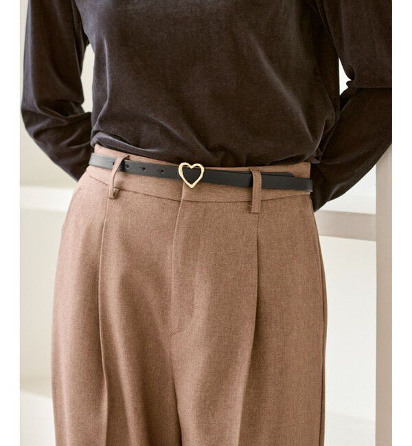 ROPE PICNIC PASSAGE「15mmハートバックルベルト」|ベルト|