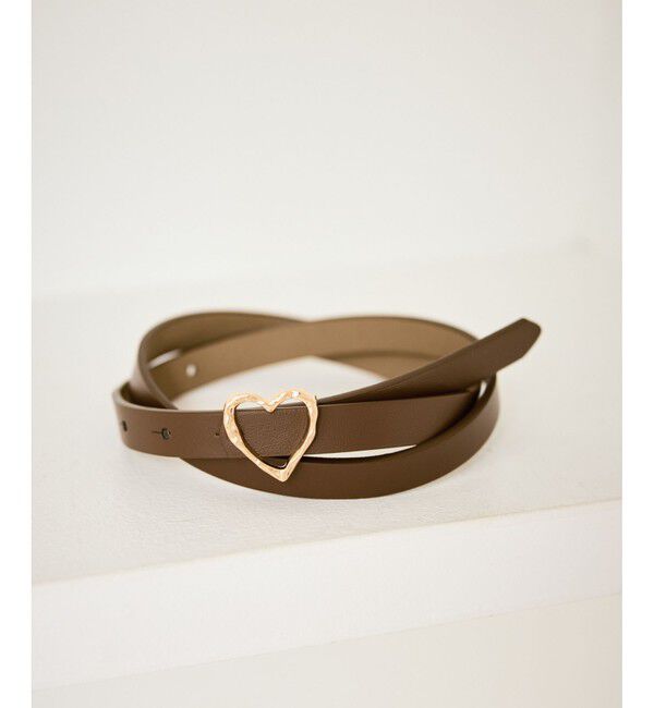 ROPE PICNIC PASSAGE「15mmハートバックルベルト」|ベルト|