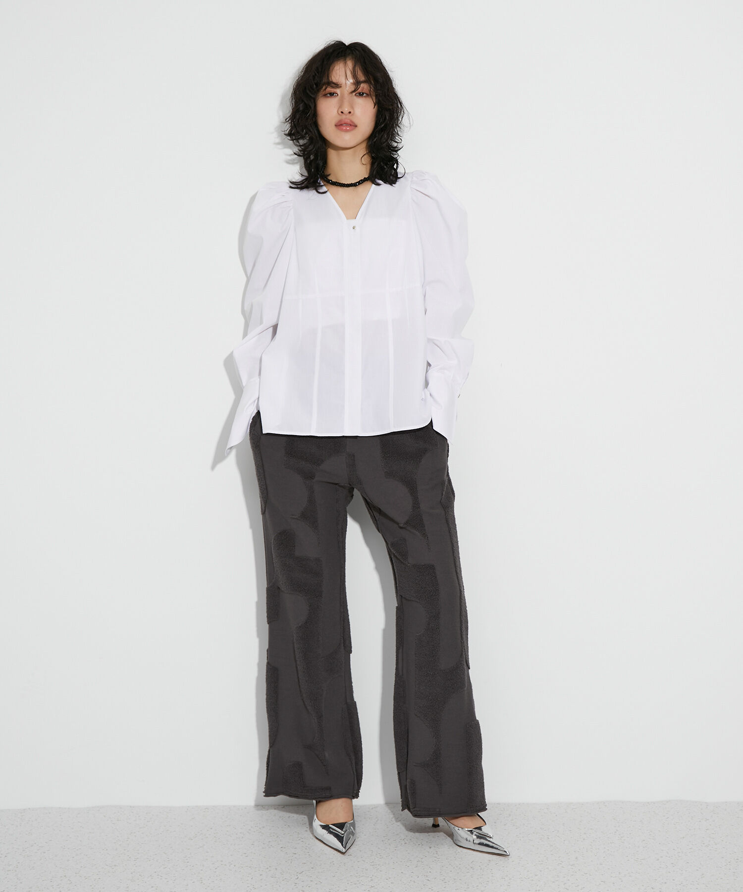 ADAM ET ROPE'「パイルジャカードパンツ」|その他|