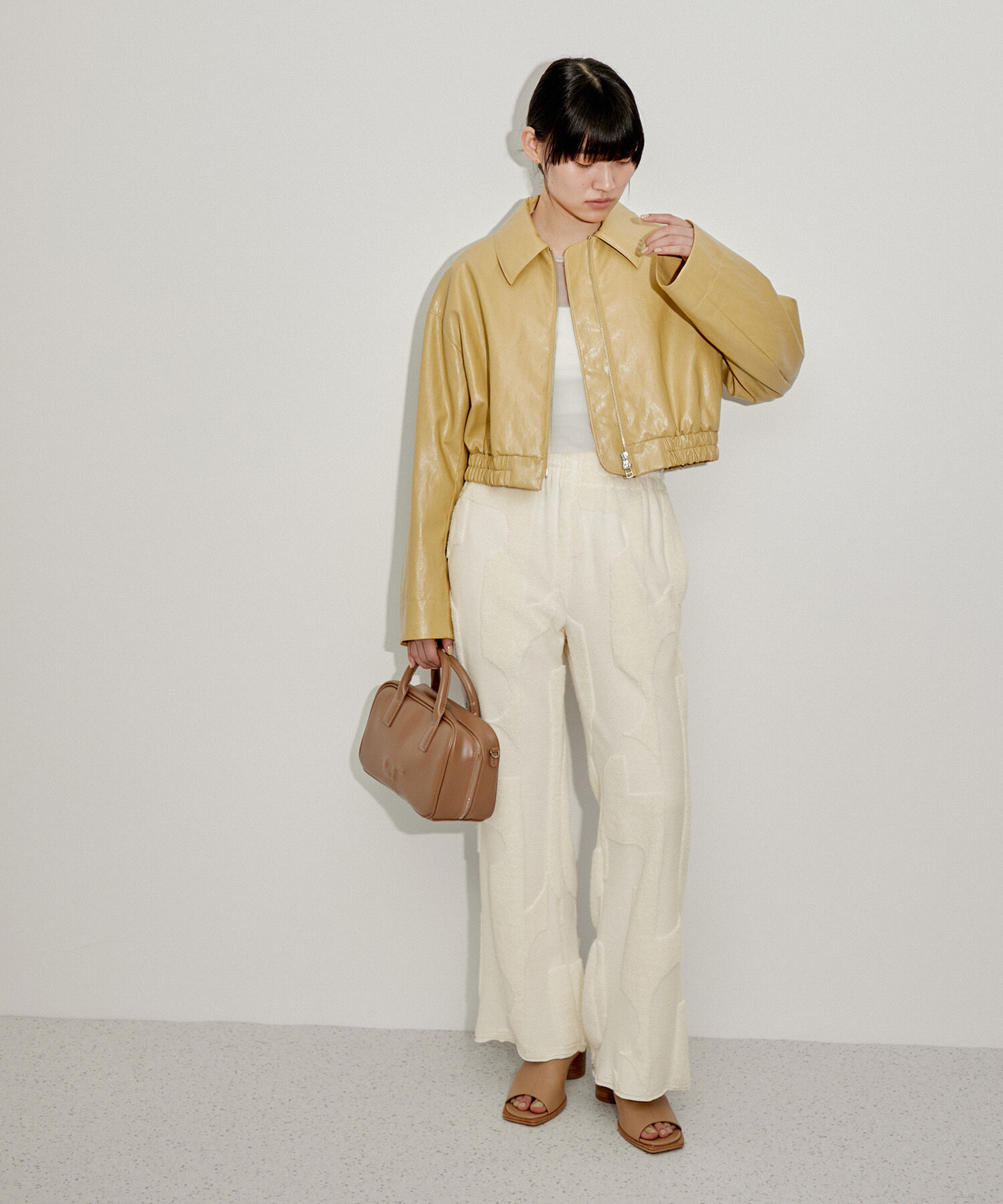 ADAM ET ROPE'「パイルジャカードパンツ」|その他|