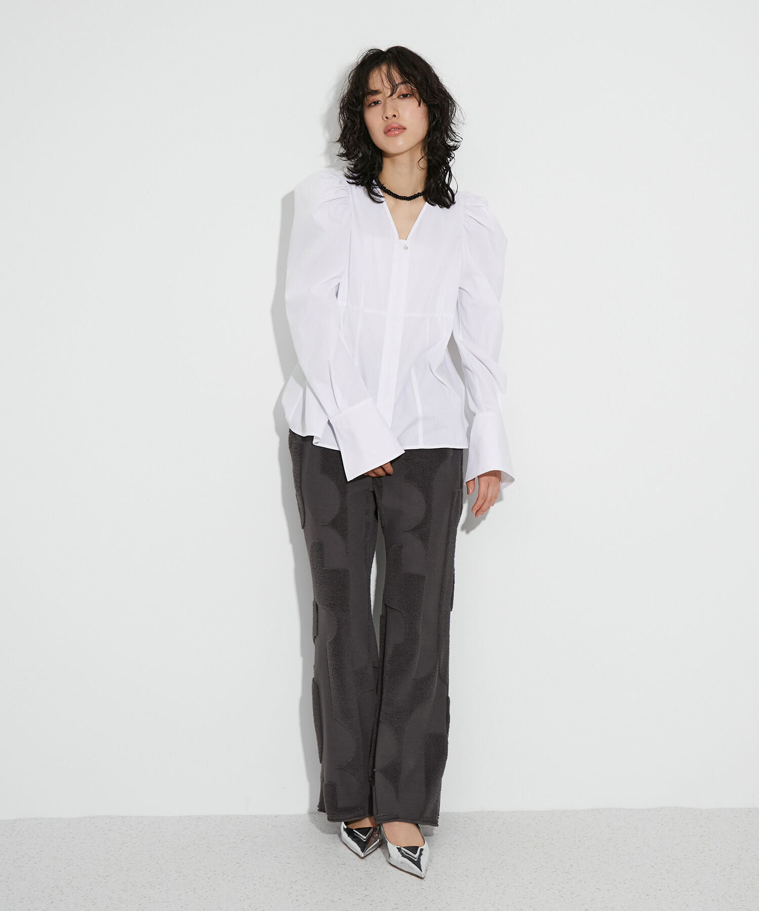 ADAM ET ROPE'「パイルジャカードパンツ」|その他|