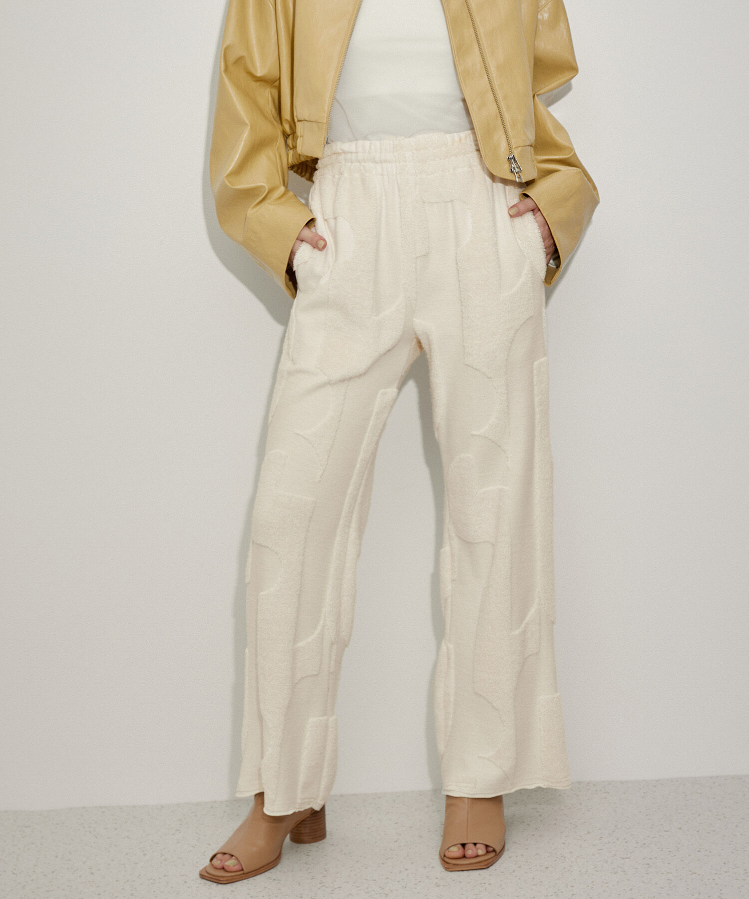 ADAM ET ROPE'「パイルジャカードパンツ」|その他|