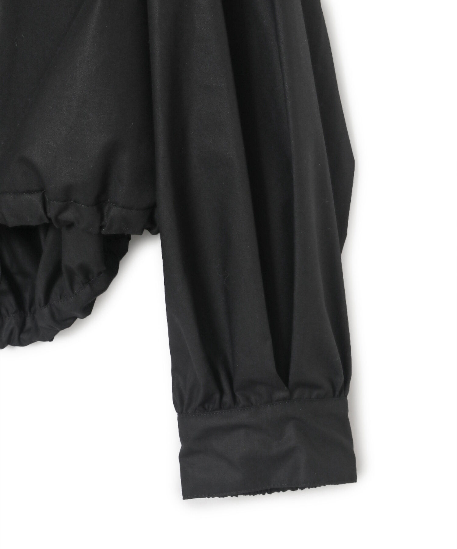 ADAM ET ROPE'「【サステナブル】タックスリーブシャツブルゾン」|ブルゾン・スタジャン|