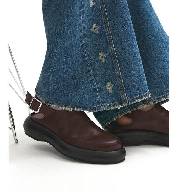 ADAM ET ROPE'「バックストラップクロッグ」|サンダル|