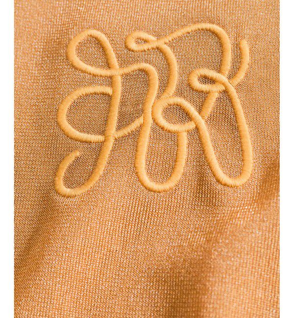 ADAM ET ROPE'「シアーロゴカーディガン」|カーディガン|