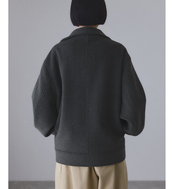ADAM ET ROPE'「Super120'sウールブルゾン」|ブルゾン・スタジャン|