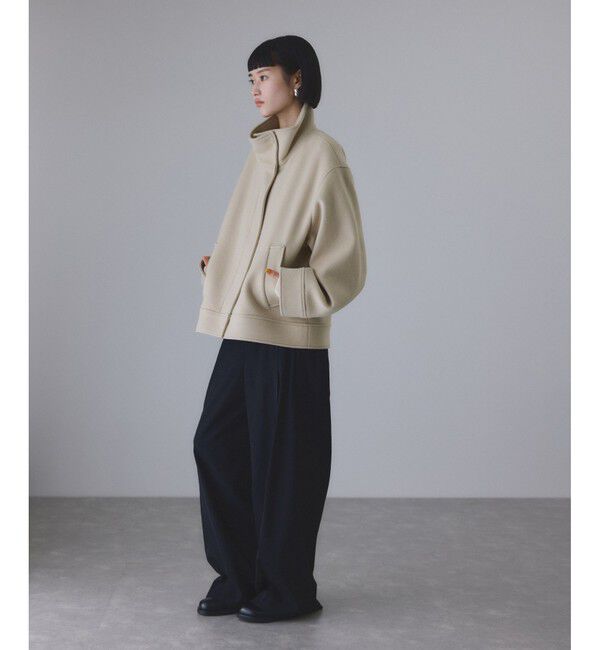 ADAM ET ROPE'「Super120'sウールブルゾン」|ブルゾン・スタジャン|