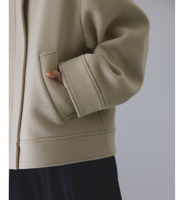 ADAM ET ROPE'「Super120'sウールブルゾン」|ブルゾン・スタジャン|