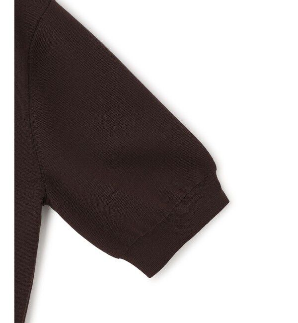 ADAM ET ROPE'「2WAYキーネックハーフスリーブニット/接触冷感」|ニット・セーター|