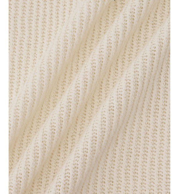 ADAM ET ROPE'「リネンブレンドニットプルオーバー」|ニット・セーター|