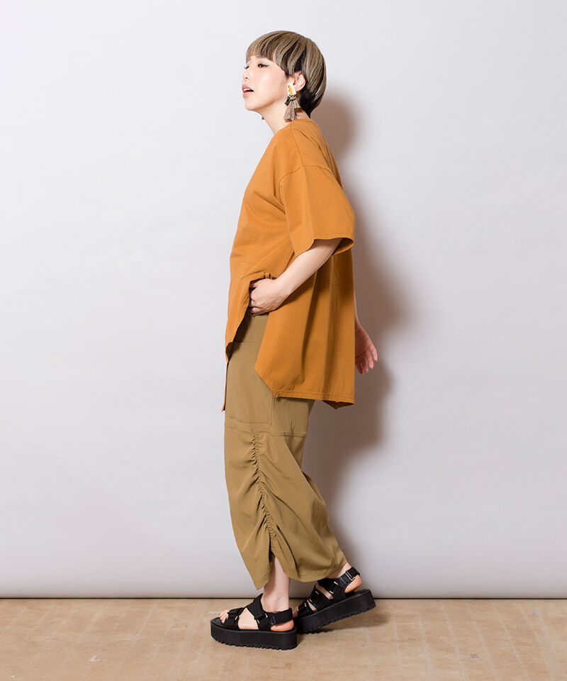  「イレギュラーヘムTシャツ」|Tシャツ・カットソー|