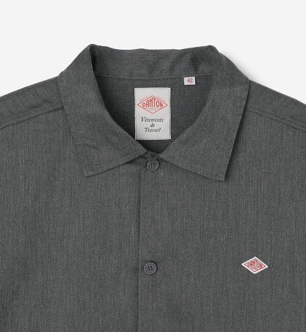 DANTON「DANTON |  長袖シャツジャケット MEN」|シャツ・ブラウス|