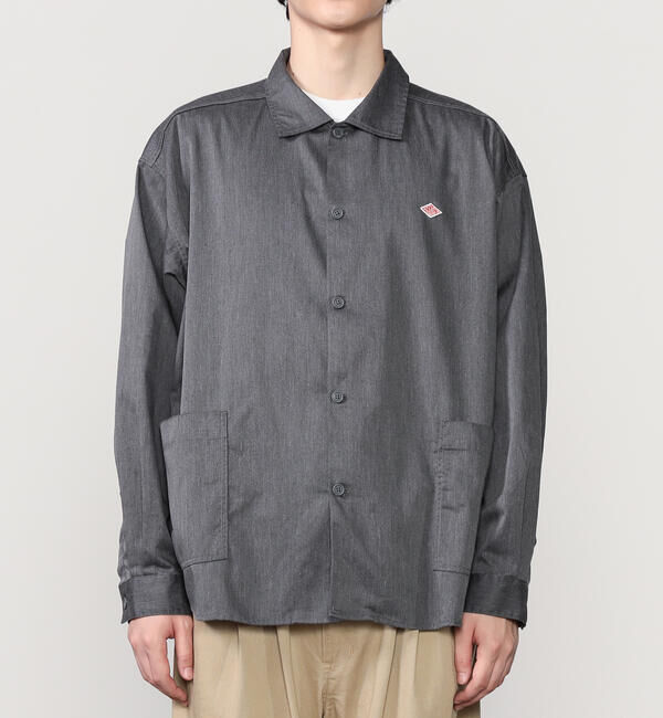 DANTON「DANTON |  長袖シャツジャケット MEN」|シャツ・ブラウス|