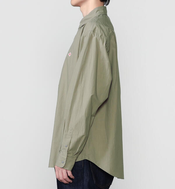 DANTON「DANTON | タイプライター レギュラーカラー長袖シャツ MEN」|シャツ・ブラウス|