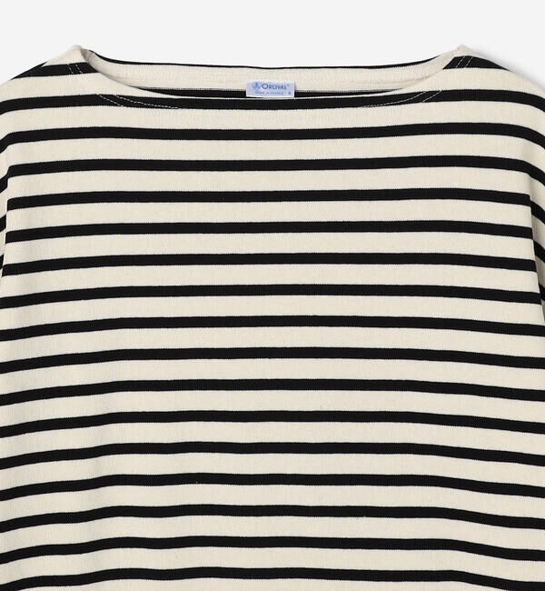 ORCIVAL「ORCIVAL | コットンロード フレンチバスクシャツ ビッグサイズ MEN」|Tシャツ・カットソー|