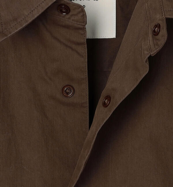 GYMPHLEX「Gymphlex | ピーチスキン レギュラーカラー長袖シャツ MEN」|シャツ・ブラウス|