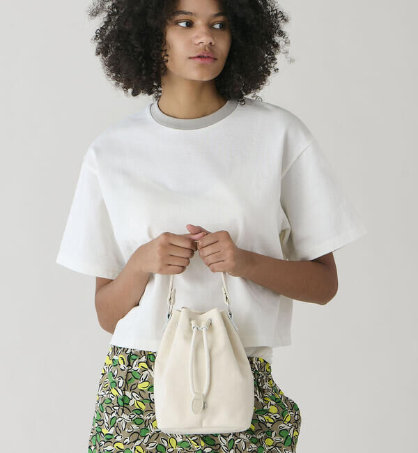 ORCIVAL「ORCIVAL | ツイル パース巾着バッグ UNISEX」|ハンドバッグ|