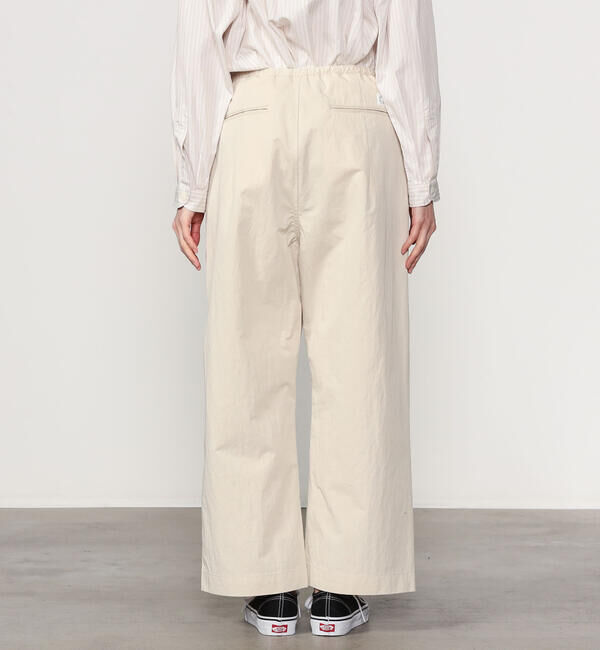 ORCIVAL「ORCIVAL | コットンナイロンツイル ワイドイージーパンツ WOMEN」|チノ|