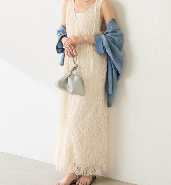  「【人気アイテムがサイズ展開を増やして再販！】バテンレースワンピース」|ワンピース|