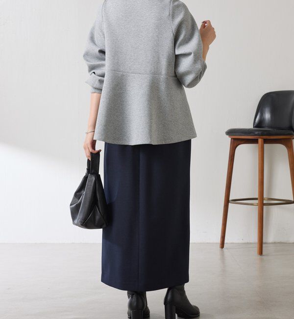  「袖ビジューペプラムカットソー」|Tシャツ・カットソー|