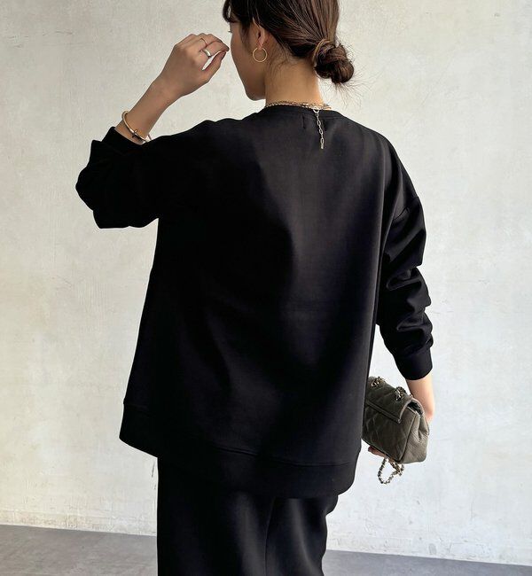  「【WEB限定/セットアップ可能】ストレッチダブルフェイスロゴプルオーバー」|Tシャツ・カットソー|