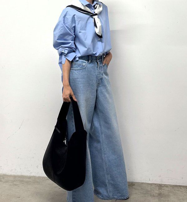  「【MANAKAコラボ】スカーフセットシャツ」|シャツ・ブラウス|