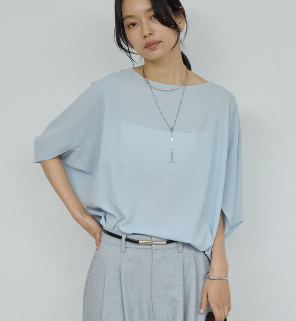  「ドルマンジャージープルオーバー」|シャツ・ブラウス|