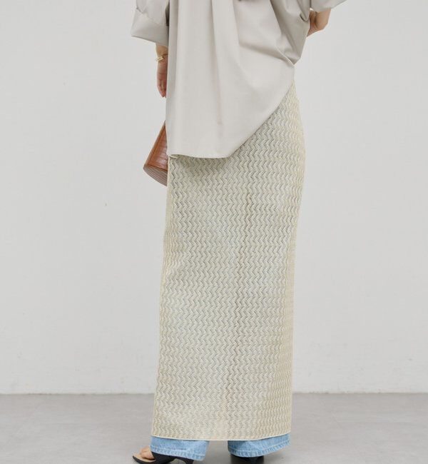  「ラメラッセルスカート」|スカート|
