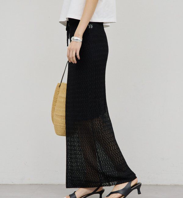  「ラメラッセルスカート」|スカート|