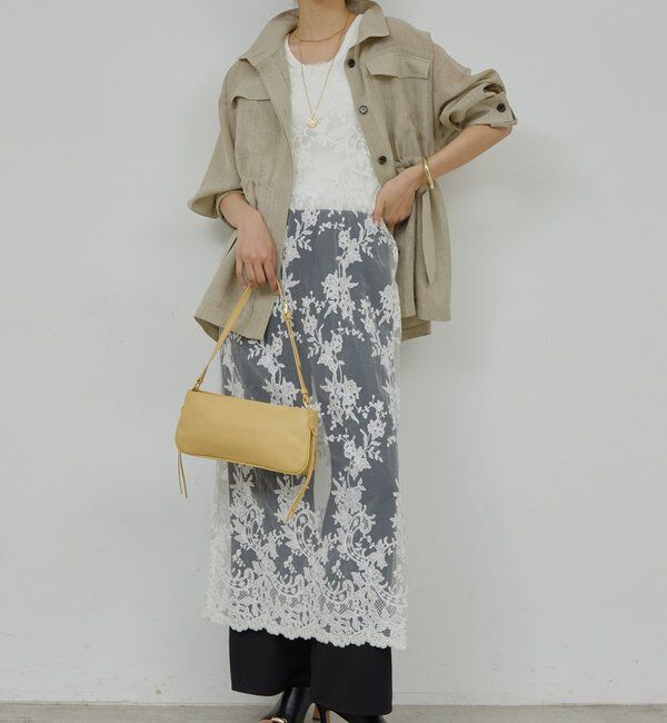  「【SACHIKOコラボ】シアーメッシュミリタリージャケット」|その他|