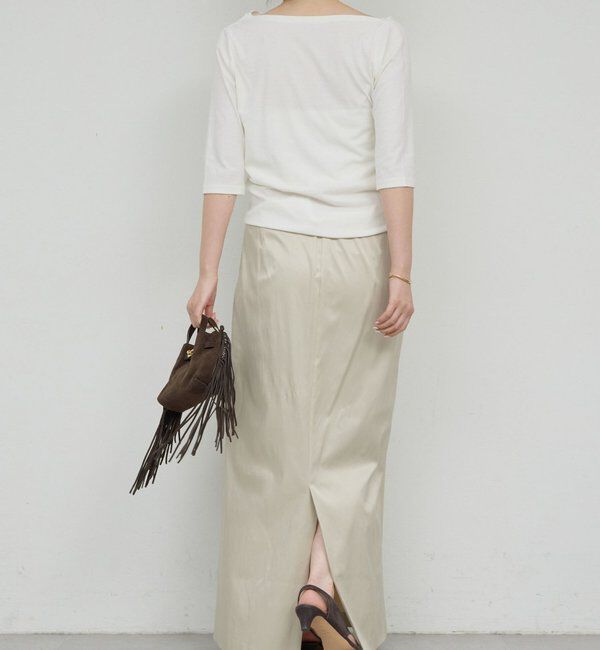  「【2WAY】ハーフスリーブカットソー」|Tシャツ・カットソー|