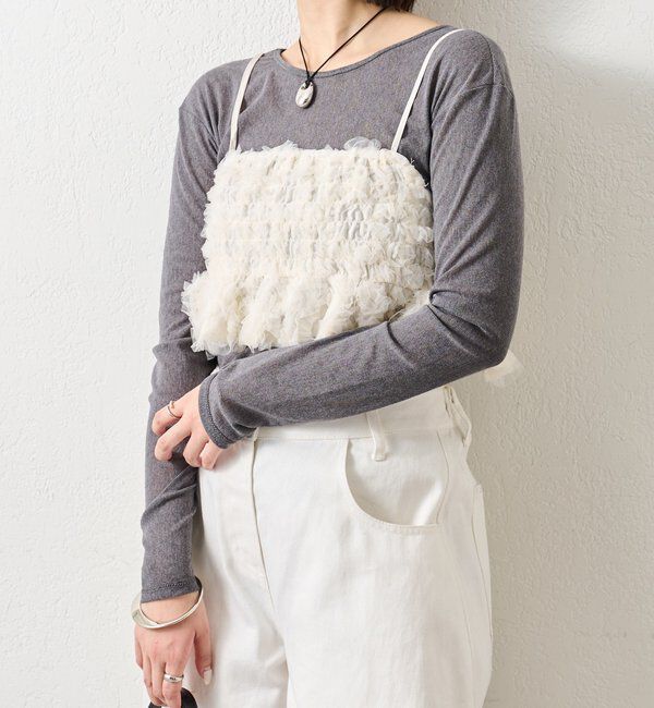  「バックシャンチュールビスチェ」|シャツ・ブラウス|