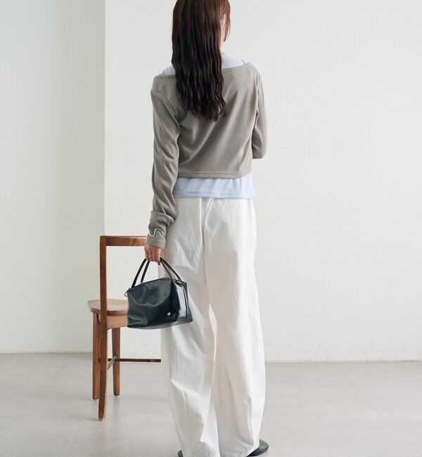  「ボリュームイージーパンツ」|チノ|