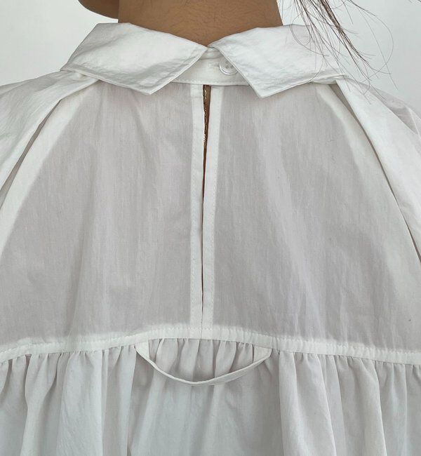  「バルーンクロップシャツ」|シャツ・ブラウス|