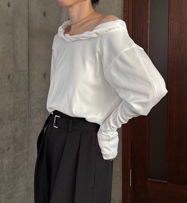  「バルーンネックロンT」|Tシャツ・カットソー|