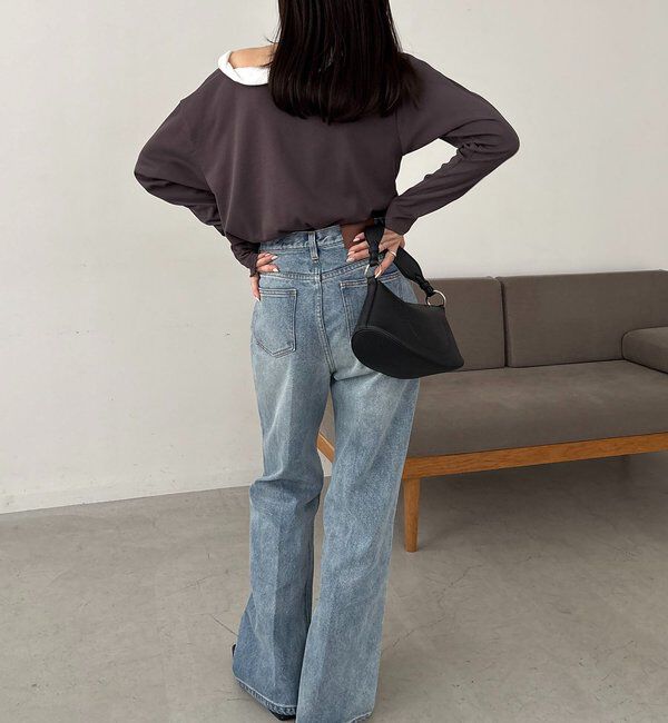  「バルーンネックロンT」|Tシャツ・カットソー|