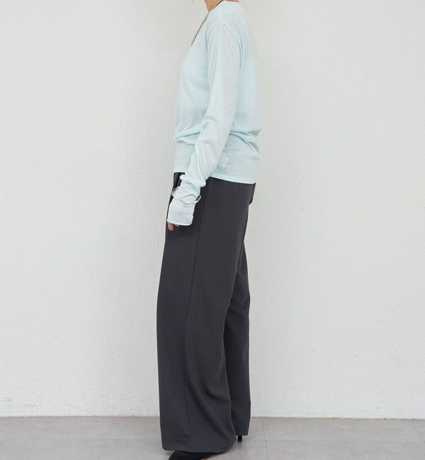  「シアーロングスリーブTEE」|Tシャツ・カットソー|